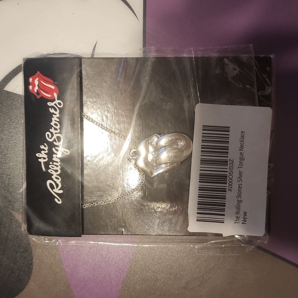 Rolling Stones necklace